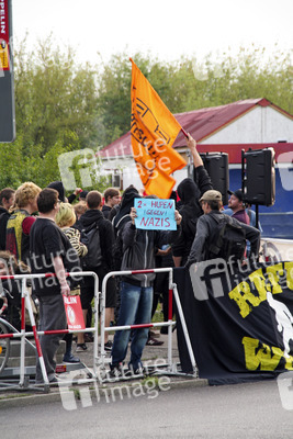 Antiifa Demo in Berlin
