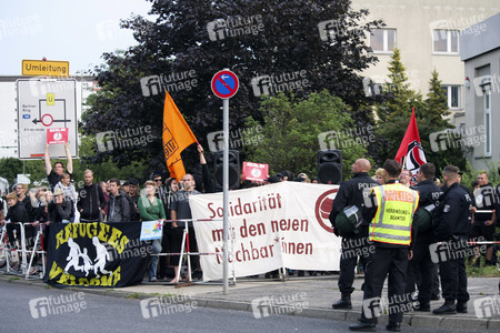 Antiifa Demo in Berlin