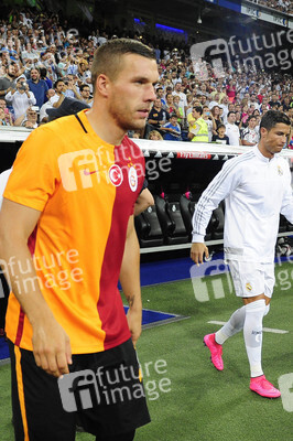Fußballspiel Real Madrid gegen Galatasaray Istanbul in Madrid