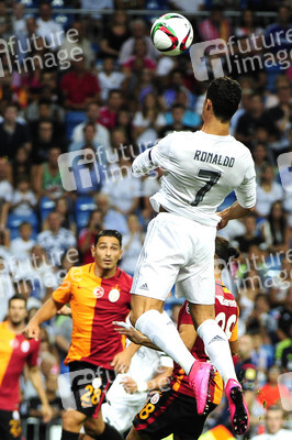 Fußballspiel Real Madrid gegen Galatasaray Istanbul in Madrid