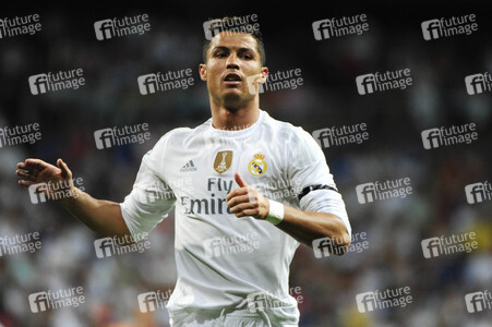 Fußballspiel Real Madrid gegen Galatasaray Istanbul in Madrid