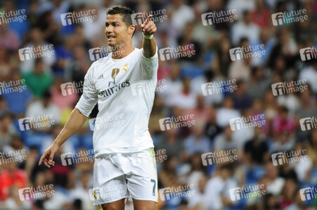 Fußballspiel Real Madrid gegen Galatasaray Istanbul in Madrid