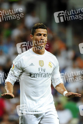 Fußballspiel Real Madrid gegen Galatasaray Istanbul in Madrid
