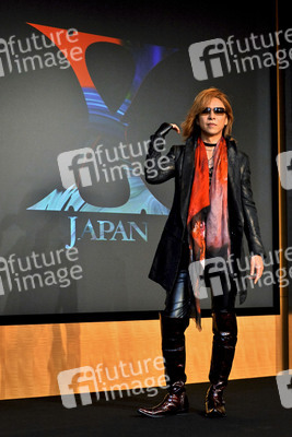 Pressekonferenz mi Yoshiki in Tokio