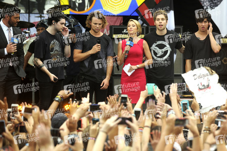 5 Seconds of Summer in der ABC-Show 'Good Morning America' in New York