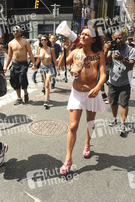 GoTopless Pride Parade in New York