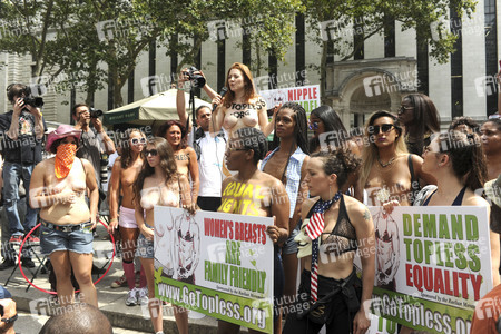 GoTopless Pride Parade in New York