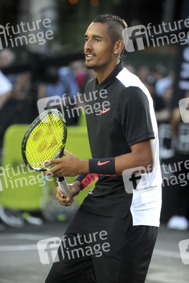 Nike Street Tennis Event in New York