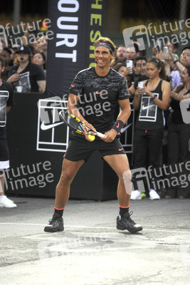 Nike Street Tennis Event in New York