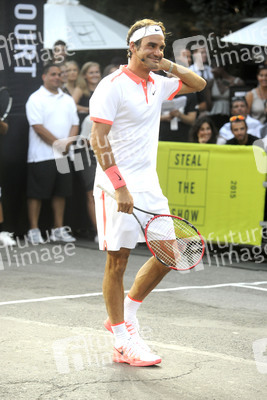 Nike Street Tennis Event in New York