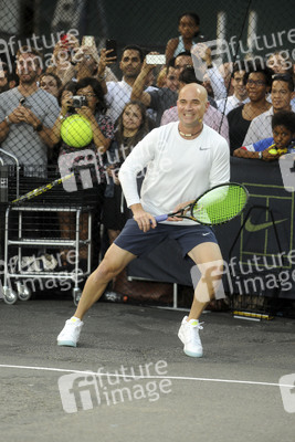 Nike Street Tennis Event in New York