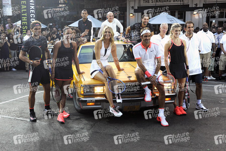 Nike Street Tennis Event in New York