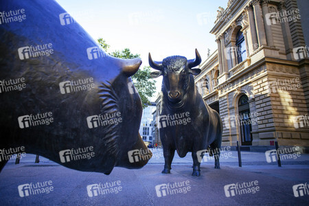 Bär und Bulle an der Börse Frankfurt