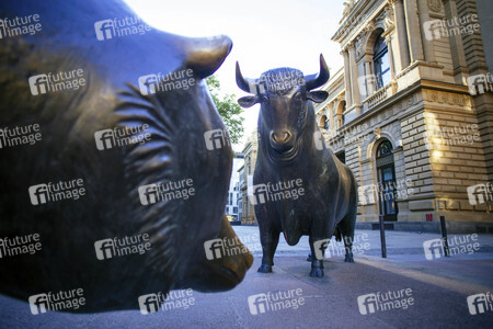 Bär und Bulle an der Börse Frankfurt