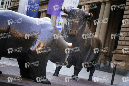 Bär und Bulle an der Börse Frankfurt