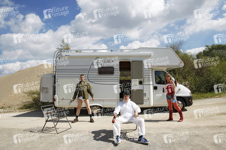 Breaking Bad Fan-Photoshooting in Rössingen