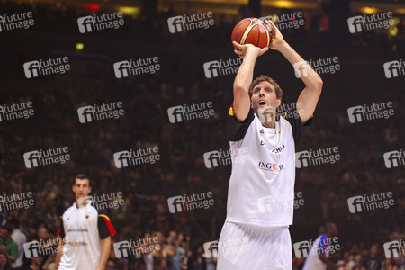 Basketball EM-Testspiel Deutschland gegen Frankreich in Köln