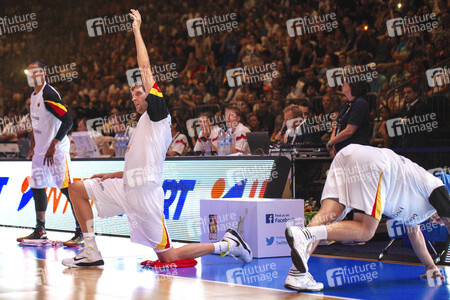 Basketball EM-Testspiel Deutschland gegen Frankreich in Köln