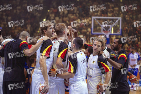 Basketball EM-Testspiel Deutschland gegen Frankreich in Köln