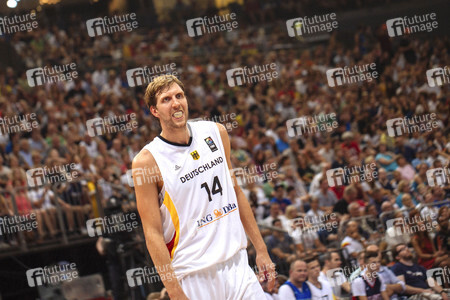 Basketball EM-Testspiel Deutschland gegen Frankreich in Köln