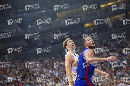 Basketball EM-Testspiel Deutschland gegen Frankreich in Köln