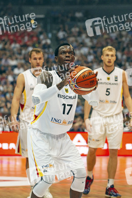 Basketball EM-Testspiel Deutschland gegen Frankreich in Köln