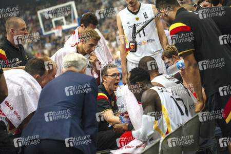 Basketball EM-Testspiel Deutschland gegen Frankreich in Köln