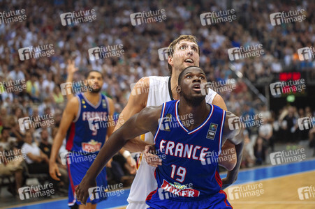 Basketball EM-Testspiel Deutschland gegen Frankreich in Köln