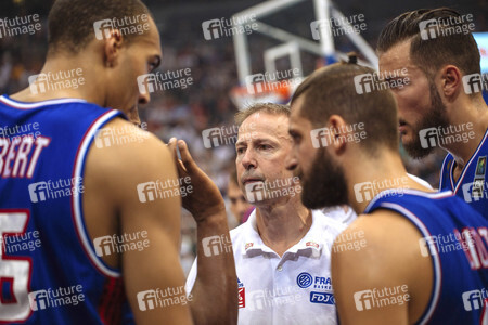 Basketball EM-Testspiel Deutschland gegen Frankreich in Köln