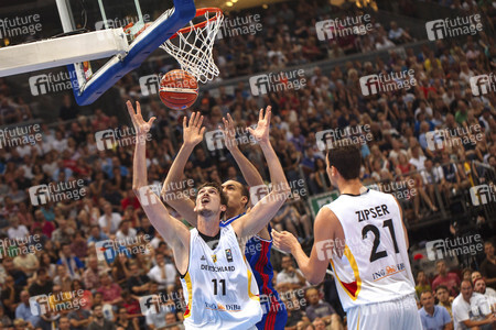 Basketball EM-Testspiel Deutschland gegen Frankreich in Köln