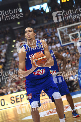 Basketball EM-Testspiel Deutschland gegen Frankreich in Köln