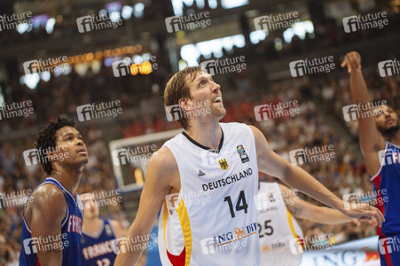 Basketball EM-Testspiel Deutschland gegen Frankreich in Köln