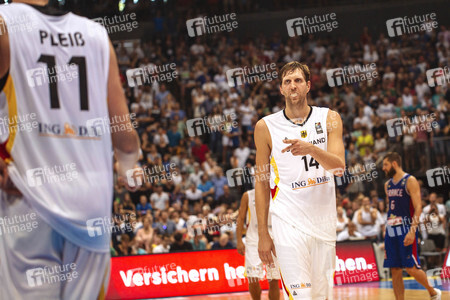 Basketball EM-Testspiel Deutschland gegen Frankreich in Köln