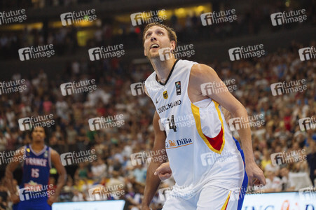 Basketball EM-Testspiel Deutschland gegen Frankreich in Köln