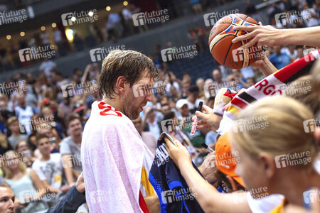 Basketball EM-Testspiel Deutschland gegen Frankreich in Köln
