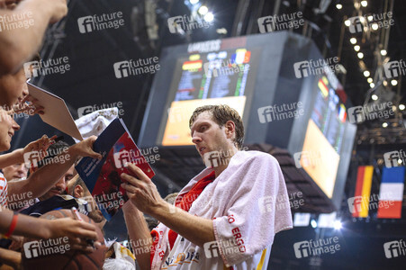 Basketball EM-Testspiel Deutschland gegen Frankreich in Köln