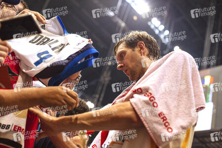 Basketball EM-Testspiel Deutschland gegen Frankreich in Köln