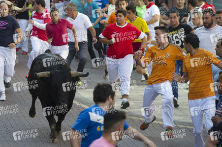 Stierlauf in San Sebastian de los Reyes