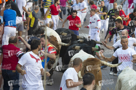 Stierlauf in San Sebastian de los Reyes