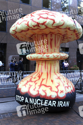 Demonstration gegen den Iran Nuclear Deal in New York