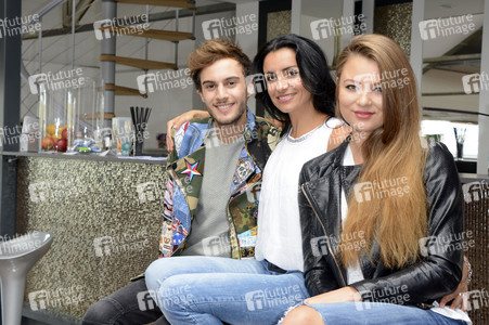 Joelina Drews und Marc Aurel Zeeb trainieren für 'Stepping Out' in Köln