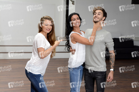 Joelina Drews und Marc Aurel Zeeb trainieren für 'Stepping Out' in Köln