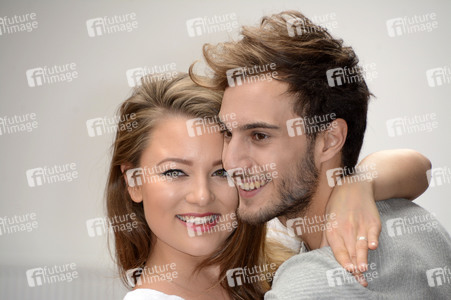Joelina Drews und Marc Aurel Zeeb trainieren für 'Stepping Out' in Köln