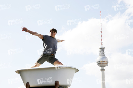 Fototermin zur Varieté Show 'Seifen Oper' in Berlin