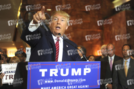 Donald Trump Holds Media Availability in New York City