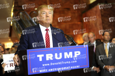 Donald Trump Holds Media Availability in New York City