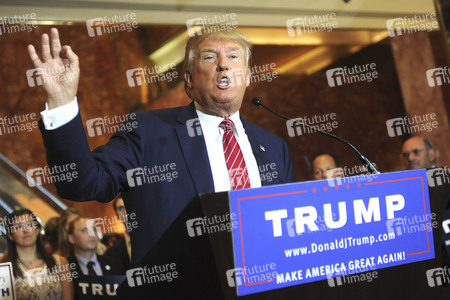 Donald Trump Holds Media Availability in New York City