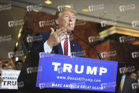 Donald Trump Holds Media Availability in New York City