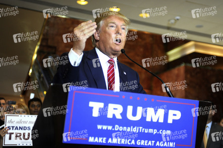 Donald Trump Holds Media Availability in New York City