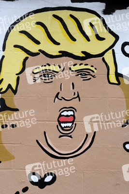 Donald Trump by Hanksy in New York